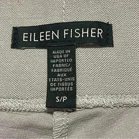 EILEEN FISHER Sand Pants Sz S Women's RN 78121 CA 34460; Heavy Knit; Cropped - Picture 5 of 8
